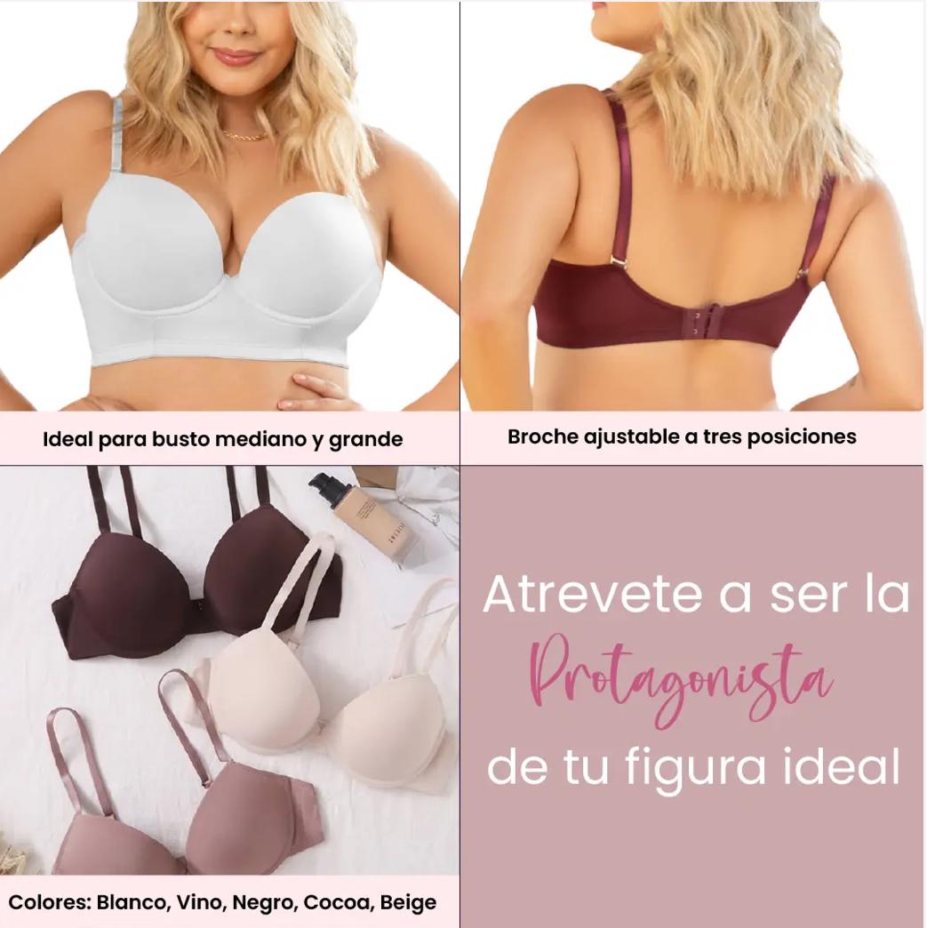 BRASIERES CONFORT FIT REALCE NATURAL HAY PROMO EN 2 UNIDADES