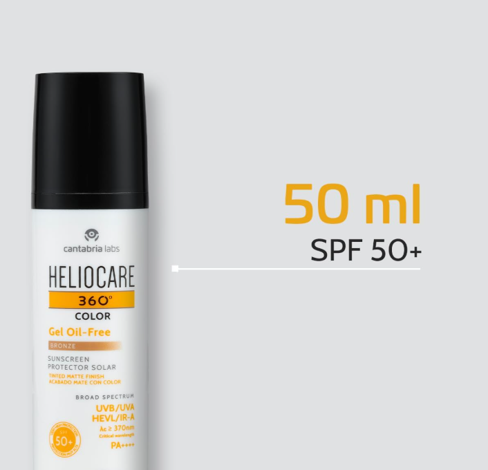 HELIOCARE 360º Color Gel Oil-Free - FOTO MAQUILLAJE - PAGA 1 LLEVA 2 - CON Y SIN COLOR