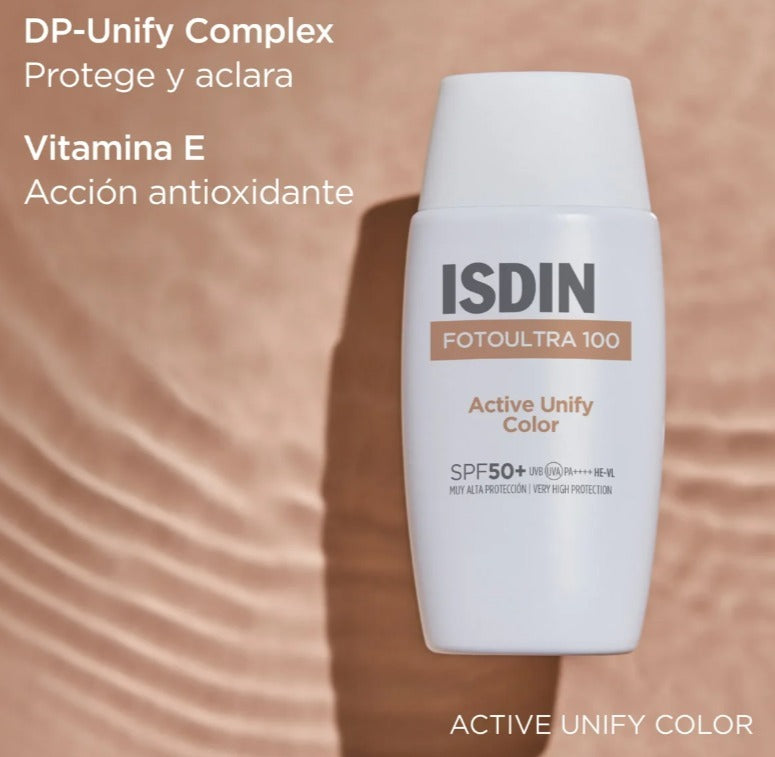 ISDIN DESPIGMENTANTE PROTECTOR SOLAR PAGUE 1 LLEVA 2 TONO CLARO Y MEDIO