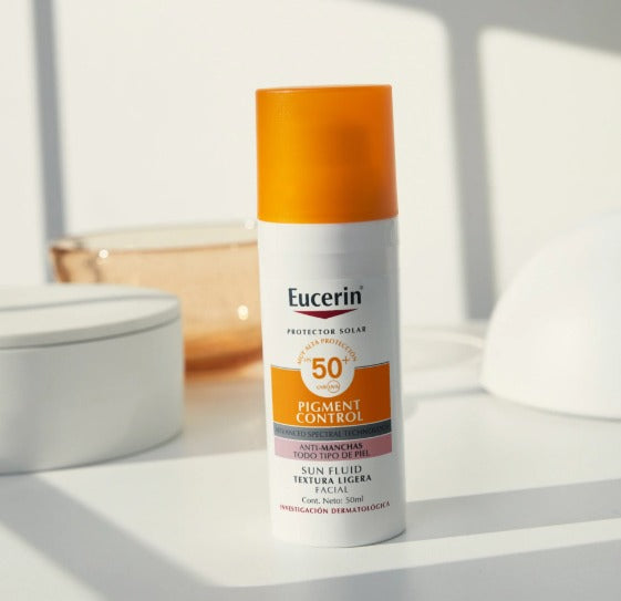 EUCERIN PIGMENT CONTROL 50ML PROTECTOR SOLAR ORIGINAL PIEL MIXTA PAGA 1 LLEVA 2