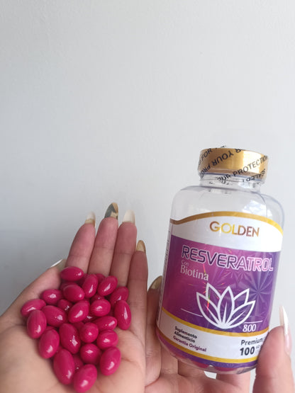 RESVERATROL® + BIOTINA CON REGISTRO INVIMA