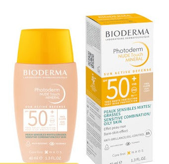Protector Solar Bioderma Photoderm Nude Touch Natural Toque Seco X 40 ML PAGA 1 LLEVA 2