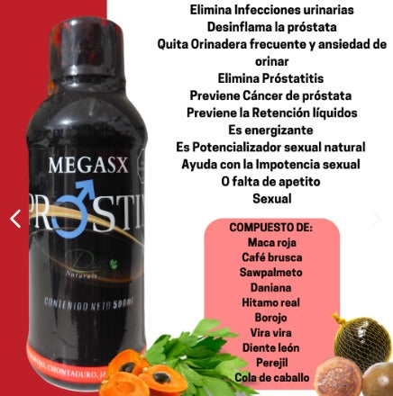 ProstinⓇ POTENCIALIZADOR /REHABILITADOR/ NATURAL-Registro RSAD19I49714