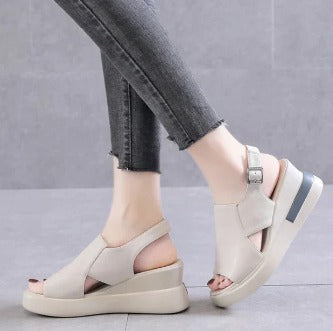 SANDALIAS DE CUERO ORTOPEDICAS PREMIUMⓇ