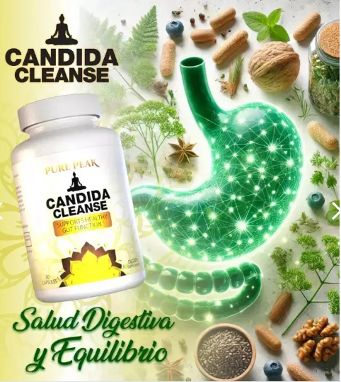CANDIDA CLEAN - DETOX TOTAL - 100% ORIGINAL - IMPORTADO USA
