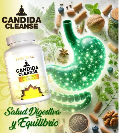 CANDIDA CLEAN - DETOX TOTAL - 100% ORIGINAL - IMPORTADO USA