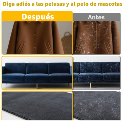 GUANTE QUITA PELOS, PELUSAS, MUGRE, SUCIEDAD X 2 UNIDADES