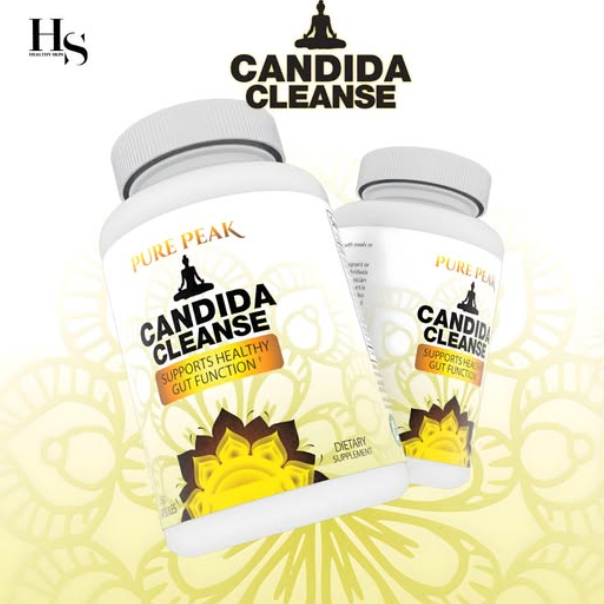 CANDIDA CLEAN - DETOX TOTAL - 100% ORIGINAL - IMPORTADO USA