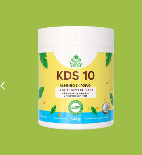 KIDS 10 - VITAMINAS EN POLVO PARA NIÑOS - CALCIO, HIERRO, ZINC, MAGNESIO
