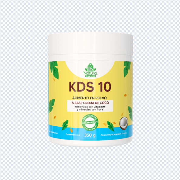 KIDS 10 - VITAMINAS EN POLVO PARA NIÑOS - CALCIO, HIERRO, ZINC, MAGNESIO