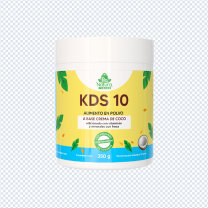 KIDS 10 - VITAMINAS EN POLVO PARA NIÑOS - CALCIO, HIERRO, ZINC, MAGNESIO