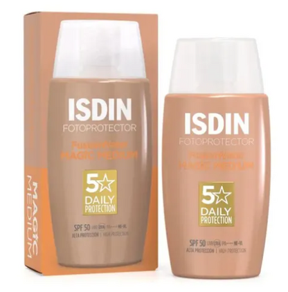 ISDIN FUSION WATER / PROTECTOR SOLAR CON Y SIN COLOR - PAGUE 1 LLEVA 2