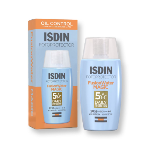 ISDIN FUSION WATER / PROTECTOR SOLAR CON Y SIN COLOR - PAGUE 1 LLEVA 2