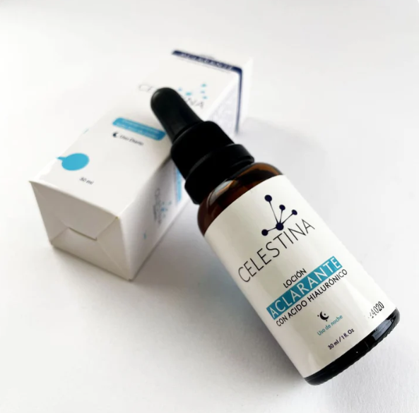 Celestina Aclarante – Loción despigmentante para manchas en axilas, cuello, entrepierna y rostro