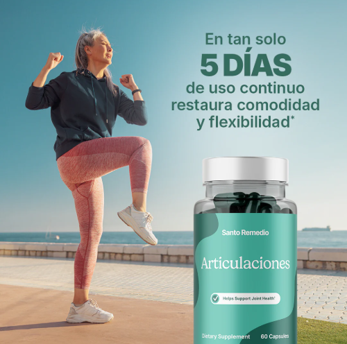 Santo Remedio Articulaciones X 60 Caps - MOVILIDAD PRO