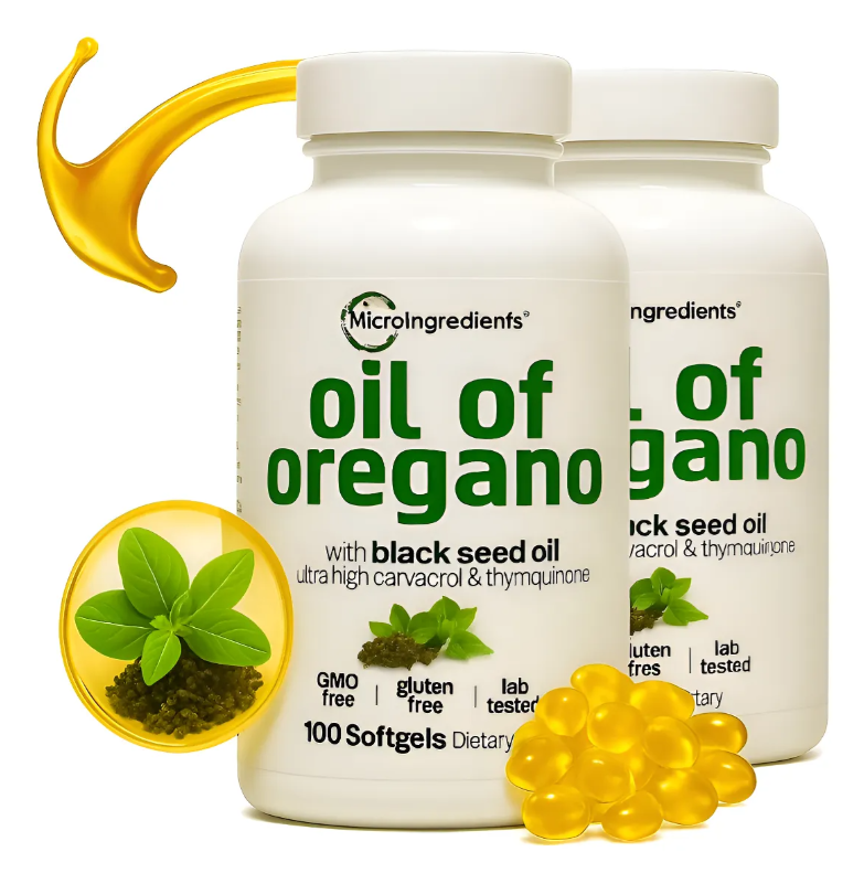 Aceite de Orégano + Semilla Negra - DEPURACIÓN INTESTINAL PRO IMPORTADO USA