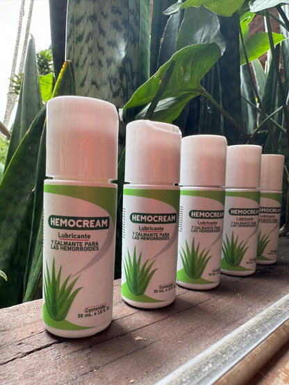 HEMOCREAM  Solución natural para el alivio del ardor, picazón e incomodidad de Hemorroides