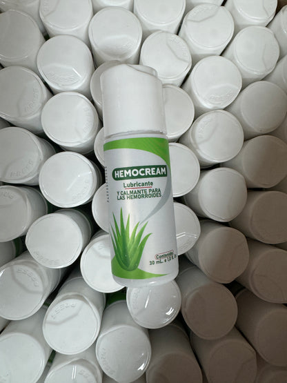 HEMOCREAM  Solución natural para el alivio del ardor, picazón e incomodidad de Hemorroides