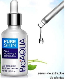 SerumⓇ Bioaqua NATURAL Elimina CICATRICES- Puntos Negros y HUNDIMIENTOS POST ACNE PAGA 1 LLEVA 2