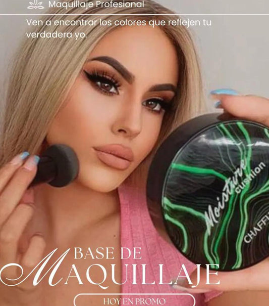 MOISTURE CUSHIONⓇ Resistente al Agua y Sudor