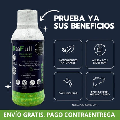 RTAFULL® Dolores Abdominales? Problemas Intestinales? Colon Irritable? +REGISTRO INVIMA