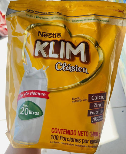 LECHE KLIM 2400GR PAGA 1 LLEVA 2 + OBSEQUIO MUG LECHE KLIM