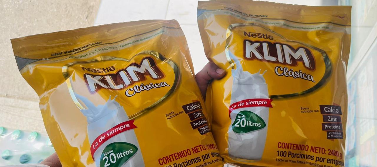 LECHE KLIM 2400GR PAGA 1 LLEVA 2 + OBSEQUIO MUG LECHE KLIM