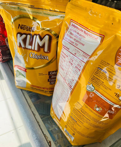 LECHE KLIM 2400GR PAGA 1 LLEVA 2 + OBSEQUIO MUG LECHE KLIM