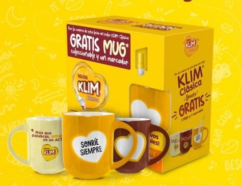 LECHE KLIM 2400GR PAGA 1 LLEVA 2 + OBSEQUIO MUG LECHE KLIM
